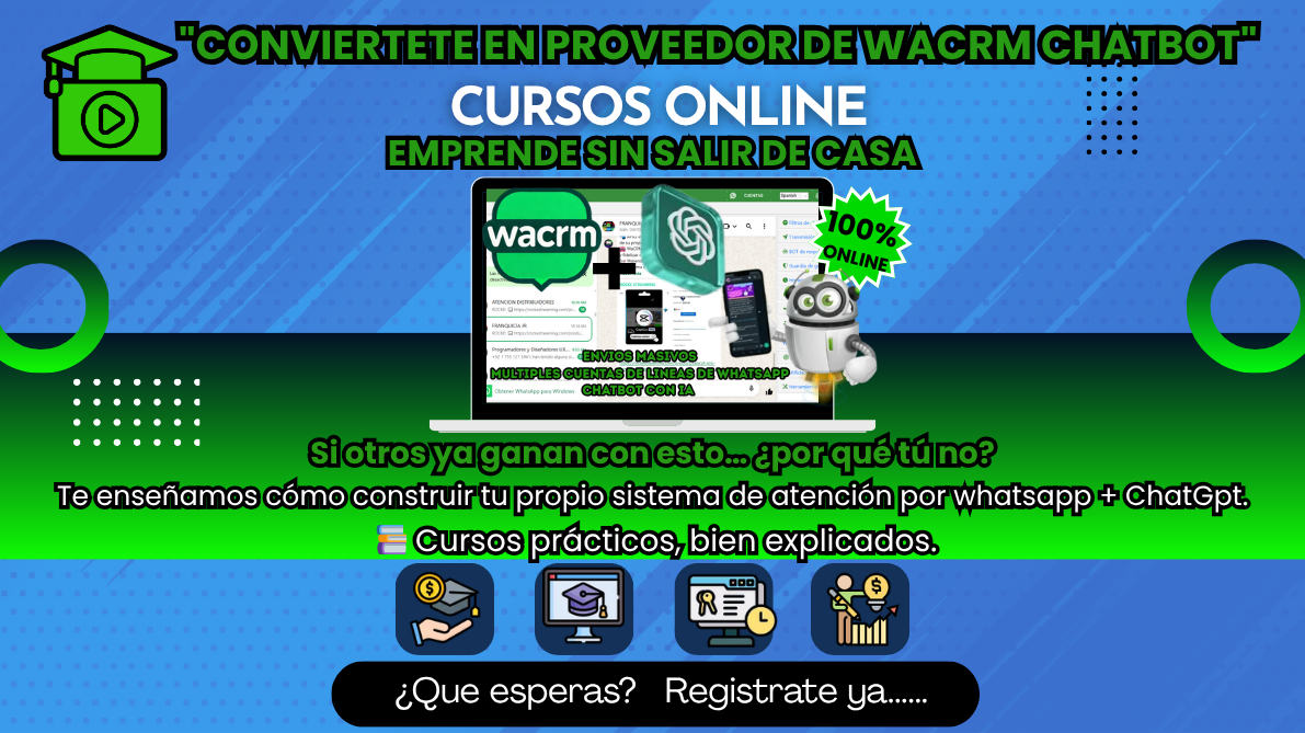 CURSO WACRM CHATBOT