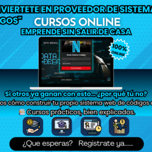 APRENDE A CREAR TU PROPIA WEB DE CODIGOS